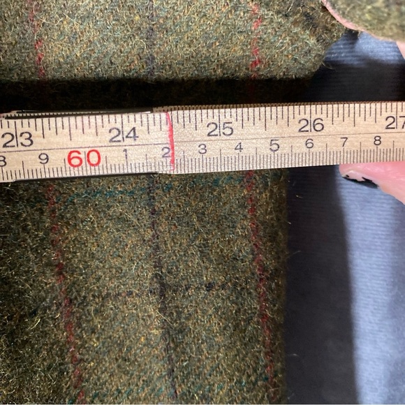 VTG Woolrich Green Plaid 16613 Men's Wool Quilted Lined Full Zip Outdoor Jacket - Picture 3 of 10